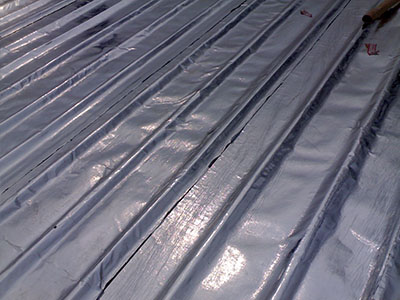 金屬屋面防水施工